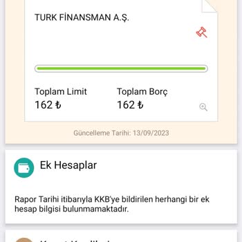 Türk Finansman A. Ş Ödeme Düşmüyor
