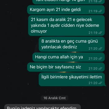 Qafiye Prive Geri İademi Yapmadı
