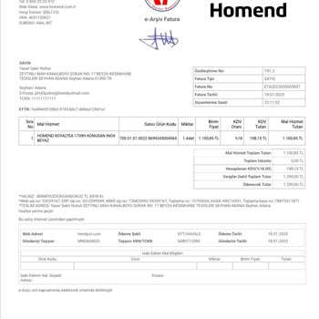 Homend Garanti Kapsamında Ürün İçin İletişim Sorunu