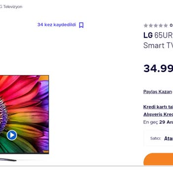 Teknosa Televizyon Siparişi Ve Süresiz Bekleyiş