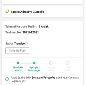Trendyol Ürünleri Teslim Etmeme