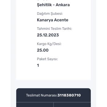 Sürat Kargo Kargo Teslim Edilmiyor!