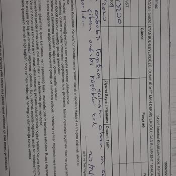 Electrolux Kurutma Mak. Hasarlı Gönderim