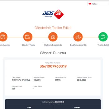 Trendyol Teslim Edildi Yazıyor Fakat Teslim Edilmedi 3122087543 Numaralı
