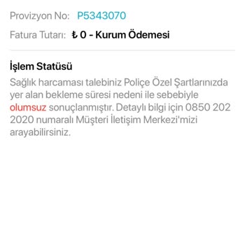 Türkiye Sigorta Tamamlayıcı Sağlık Sigortası