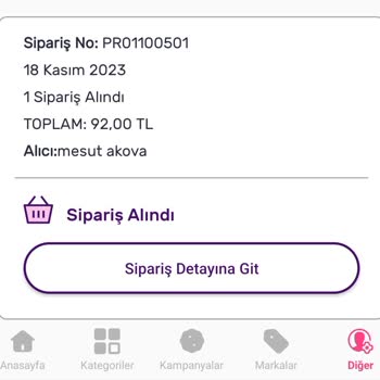 Gratis Uygulaması Üzerinden Alışveriş Mağduriyeti.