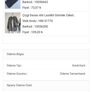 Hepsi Moda Para İadesi Yapılmadı