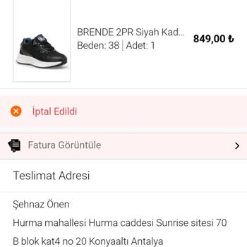 Nine West Gönderilemeyen Kargolar. Neredeyse 1 Ay Oldu.