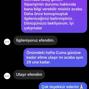 Silveryol Sipariş Takibi Sağlayamıyorum.