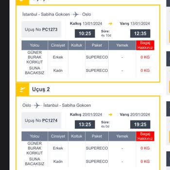 Pegasus Havayolu Şirketi Soyadı Değişikliği İçin Yüksek Ücret Talep Ediyor