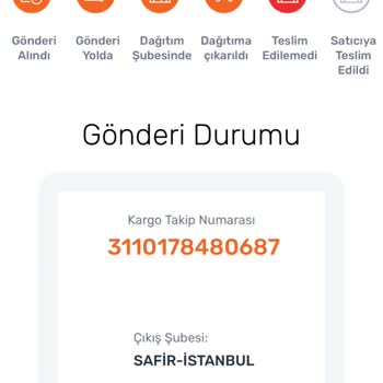 Aras Kargo Hadımköy Şubesi İade Kargoyu Alıcıya Teslim Etmedi