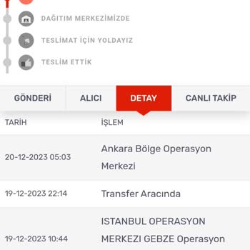 KARGOMsende Kargo Teslimatında Yaşanan Gecikme Ve Müşteri Memnuniyetsizliği