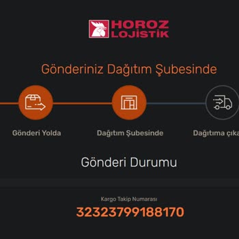 Horoz Lojistik Ne Kargomu Ne De Bir Tarihi İletmiyor!