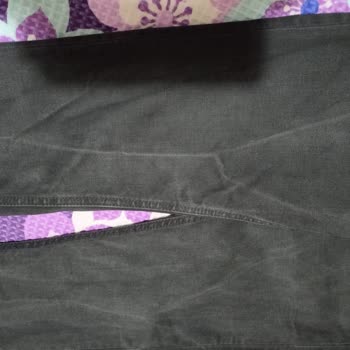 Loft Kot Pantolonda Oluşan Çizgiler, Değişim Talebi