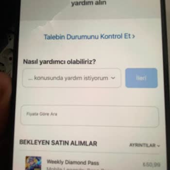 Mobile Legends Mobil Oyun Uygulamasında Satın Alma Sorunu