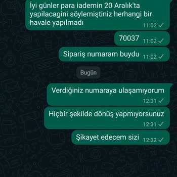 Nare Giyim Online Alışverişte Yaşanan İade Problemi
