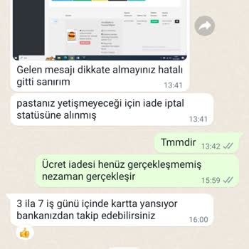 Geltatlim.com Ücret İadesi Yapılmadı
