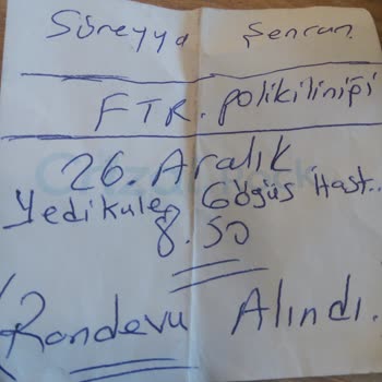 Yedikule Göğüs Hastalıkları Ve Göğüs Cerrahisi Eğitim Ve Araştırma Hastanesi Raporlu İ̇lacın Yazılmaması