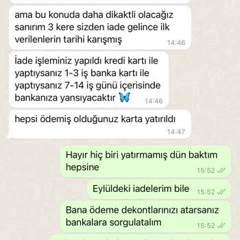Xoxo Store İade Ücretlerini Yatırmıyorlar