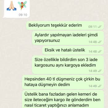 Xoxo Store İade Ücretlerini Yatırmıyorlar