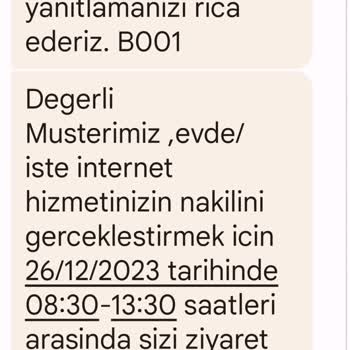 Türk Telekom Evde İnternet Nakil Sürecinde Yaşanan Aksaklıklar