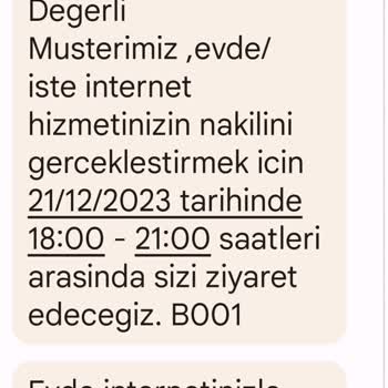Türk Telekom Evde İnternet Nakil Sürecinde Yaşanan Aksaklıklar