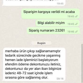 Arya Gross Firması Ürün Tedarik Edemiyor Ve Paranıza 10 Gün El Koyuyor
