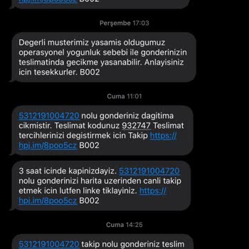hepsiJET Bilgim Dışı İade İşlemi Yapıldı.