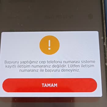 Ziraat Mobil Telefon Numaramı Kabul Etmiyor