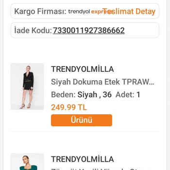 Trendyol Kayıp Ürün İade Ücretini Ödemiyor!