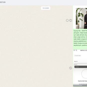 Merve Gültekin Atelier Satış Sonrası Kötü Deneyim