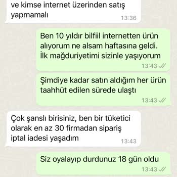 Aryagross Ürünü Göndermiyor Ücret İadesi Gerçekleştirmiyor