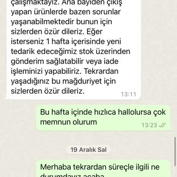 Aryagross Ürünü Göndermiyor Ücret İadesi Gerçekleştirmiyor