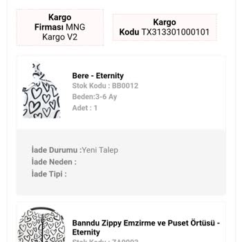 Banndu.com.tr Puset Örtüsü Defolu Geldi İlgilenen Yok