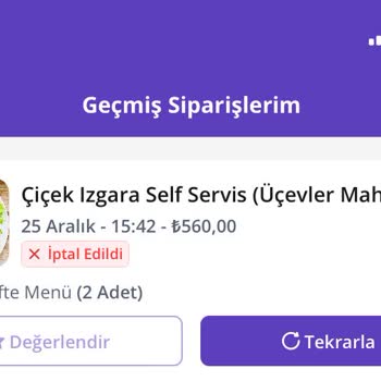 GetirYemek Ücret İadesi Yapmıyor!