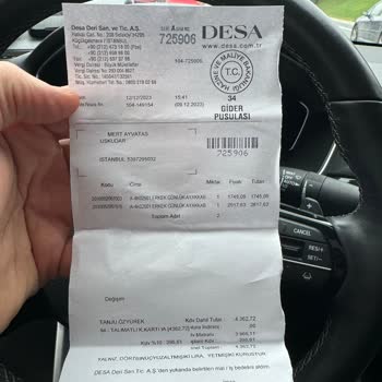 Desa Yapılmayan İade Ücretim