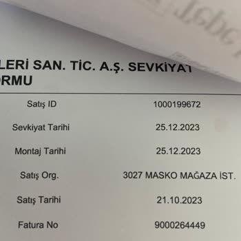Tepe Home Teslimat Hakkında Sıkıntı Yaşadım