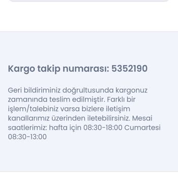 Aras Kargo Ve LCW Sorunu Çözemedi.