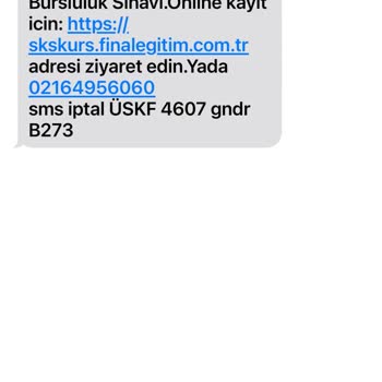 Final Eğitim Kurumları Numaramı Nereden Aldınız?