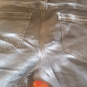 Mavi Kot Pantolon Ağ Büzüşmesi!