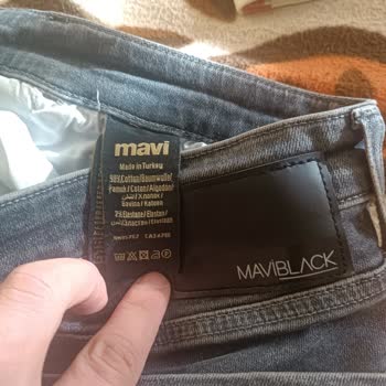 Mavi Kot Pantolon Ağ Büzüşmesi!