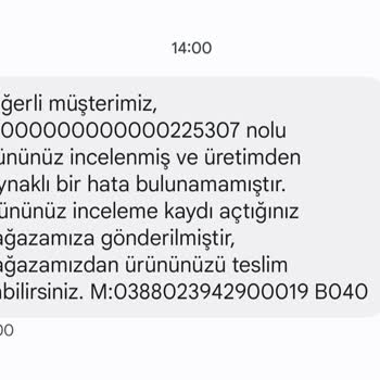 Lumberjack FLO Arıza Kayıt