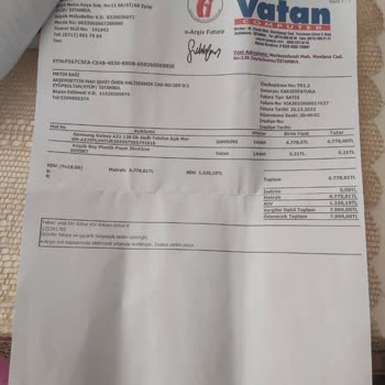 Samsung Cep Telefonu A32 Şikayet