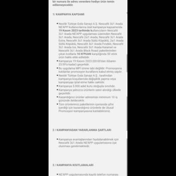 Nescafe 50. Güne 50STİCK Hediye Kahve