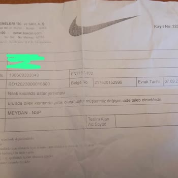 Nike Marka Ürününün Arkasında Durmadı!