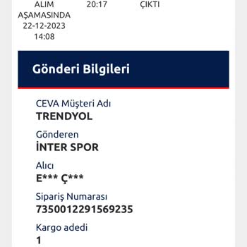 Ceva Logistics Bilgi Vermiyor