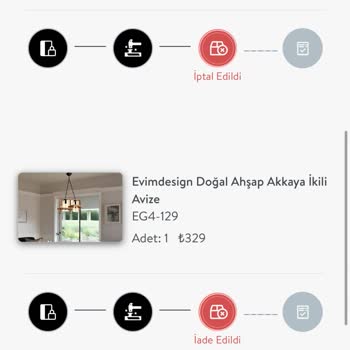 Vivense'nin İptal Ettiğim Ürünlerin Parasını İade Etmemesi