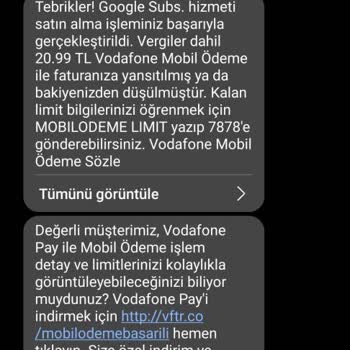 Vodafone Kafasına Göre Fatura Çıkarıyor