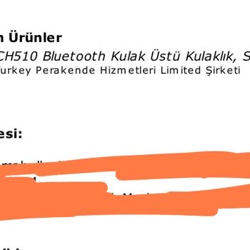 Sony Eurasia Sony Başarısız Kulaklığı Ve Servisi