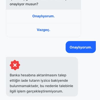iyzico İade Sürecinde Yaşanan Mağduriyet